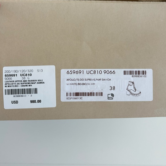 Gucci Apollo Canvas and Leather Platform Boot - Picture 4 of 14